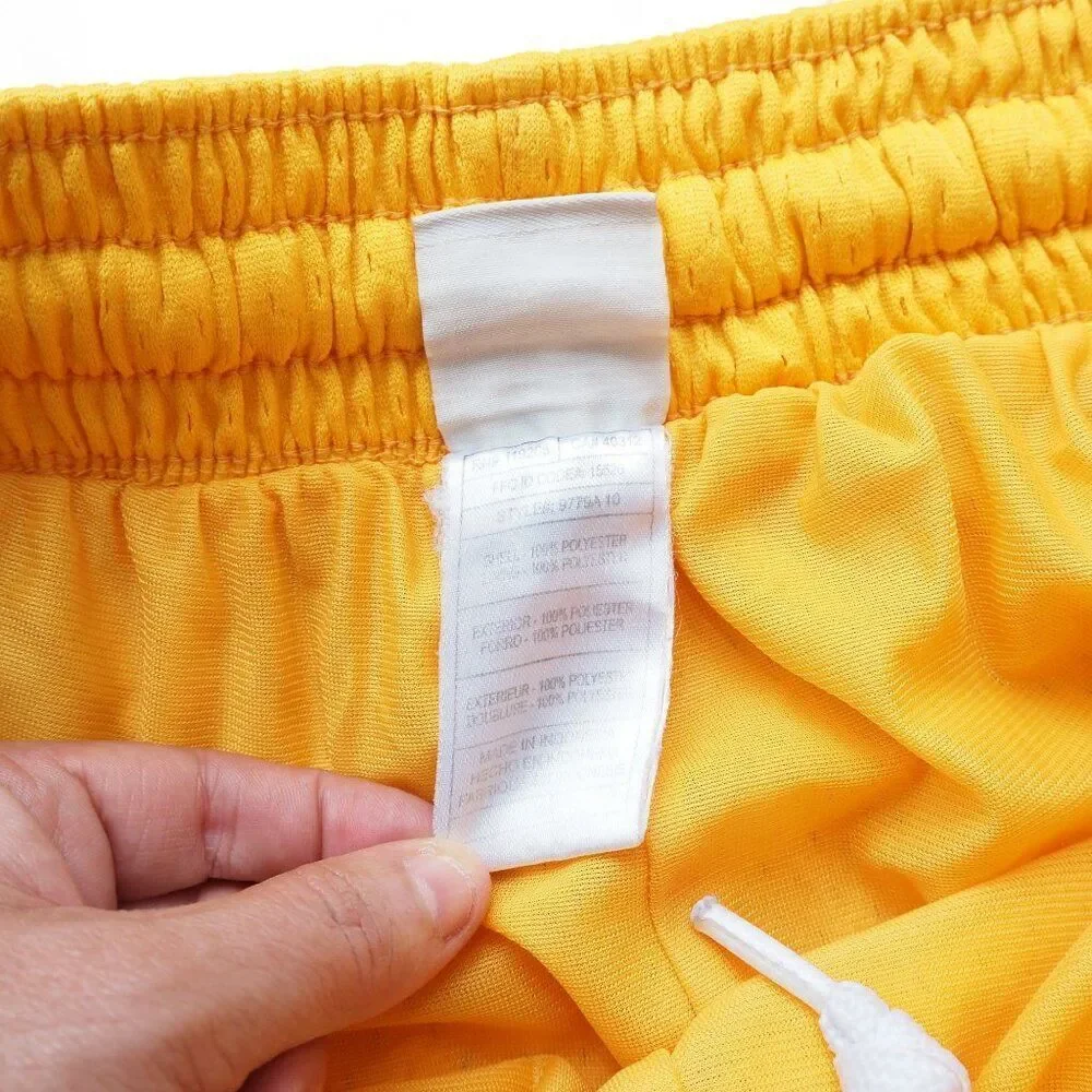 Adidas x Los Angeles Lakers Mesh Basketball Shorts Men's L Yellow / White‎